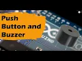 Using a push button with a Buzzer Arduino