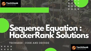 Sequence Equations HackerRank Solutions Problem Solving