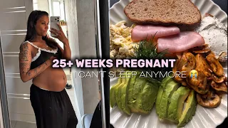 A Realistic Morning Routine at 25+ Weeks Pregnant 🤰🏻