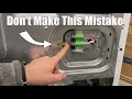Installing a GE Stackable Combo