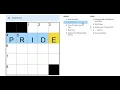 Today s New York Times NYT Mini Crossword 25 April 2022 solved answer