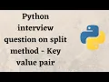 How to use split method using python python split method