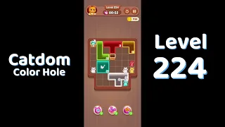 Catdom Color Hole Level 224 Screenshot