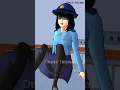 Lagu Cie Ibu Polisi Kok Kaget Liat Dokter Dokternya Tampan #sakuraschoolsimulator #shorts #viral
