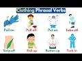 Phrasal Verbs About Clothes Action Phrasal Verbs English Vocabulary