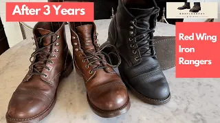 How I ve Worn My Red Wing 8111 Iron Rangers In The Last Three Years
