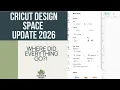 Cricut Design Space Update 2026 Where Did Everything Go