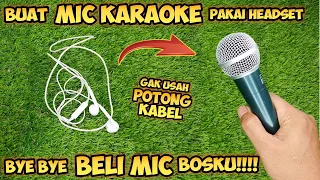 Download Cara buat MIC KARAOKE dari headset tanpa potong kabel MP3