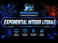 Exponential Integer Literals in Python Python Programming In Hindi CBSE Class 11 CS