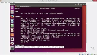 Linux Command Line Bash Shell Scripting AWK SED on Linux Getting Help