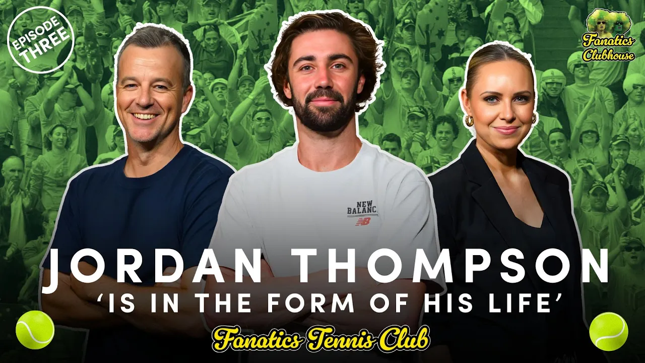 Life on tour with Jordan Thompson. 'Career best form'.
