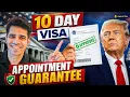 US Visa Appointment in 10 Days Now Guaranteed by US Visa Consulates