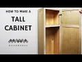 Making a Tall Storage Cabinet