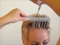 How to Cut Women s Short Hair Layer Haircut - CombPal Scissor Over Comb Haircutting comb tool