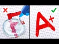 Download Lagu KIAT KEMBALI KE SEKOLAH TERHEBOH || DIY Alat Sekolah! Ide \u0026 Trik Nyontek Luar Biasa oleh 123 GO!