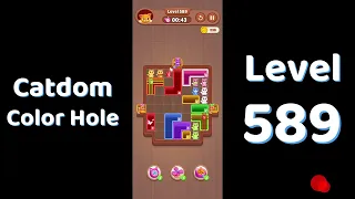 Catdom Color Hole Level 589 Screenshot