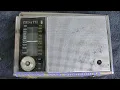 Zenith Royal 820 1964 AM FM Transistor Radio Resurrection