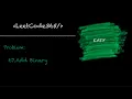 Add Binary LeetCode 67 - Python Solution