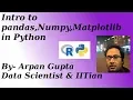 5 minutes Intro to Python Libraries for Machine Learning Data Science