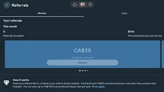 How to Redeem Device Referrals on Meta Quest Meta Quest 3 Meta Quest 3S Meta Horizon