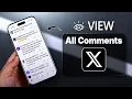 How to See Comments on Post View Replies