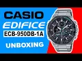 CASIO Edifice ECB-950DB-1A Unboxing