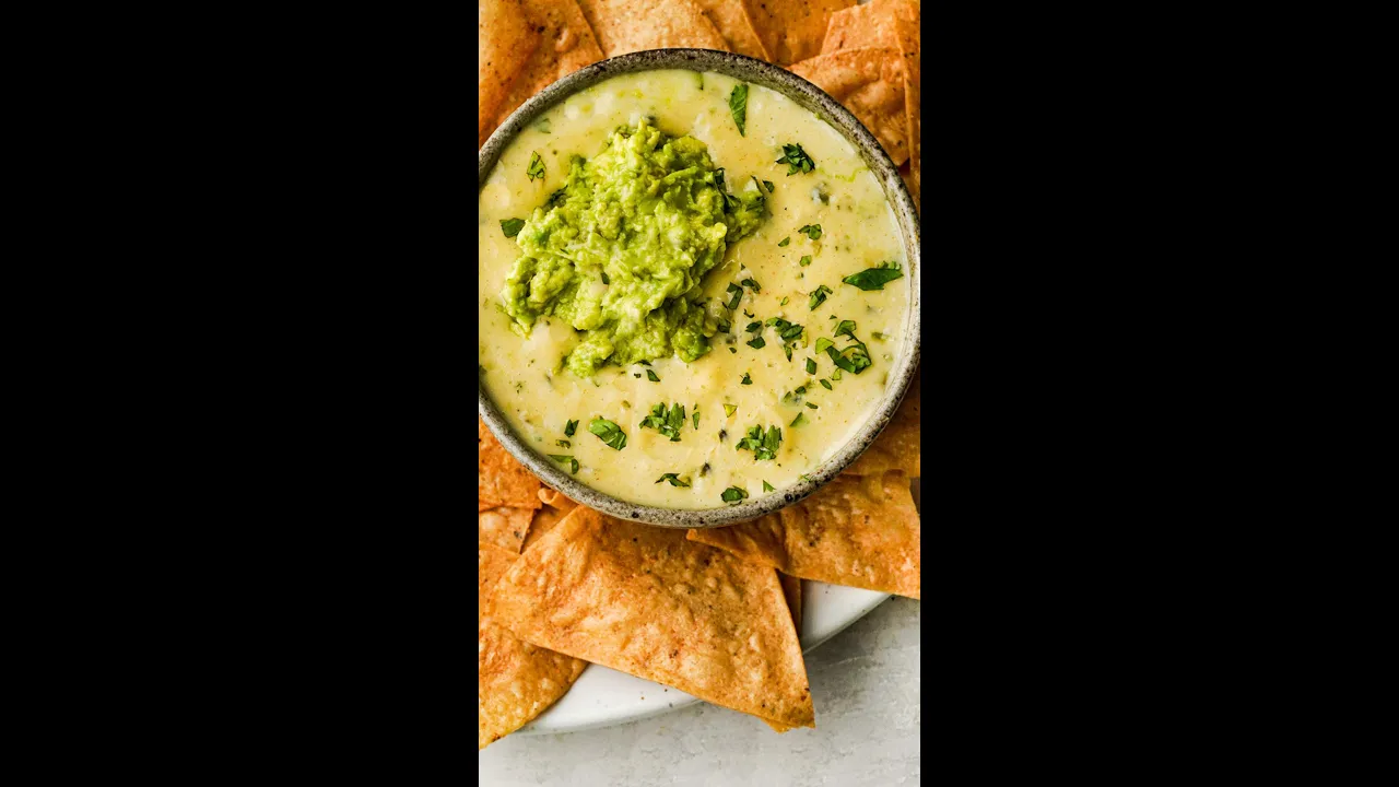 Queso Blanco with Guacamole