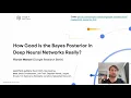 ICML 2020 How Good is the Bayes Posterior in Deep Neural Networks Really