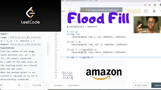 Flood Fill Tutorial Leetcode Python Depth First Search Python Tutor