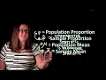 Population Proportion Sample Proportion Population Mean and Sample Mean