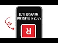 HOW TO SIGN UP FOR REBTEL IN 2025 EASY STEP-BY-STEP GUIDE FOR BEGINNERS