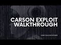Carson Exploit Full Walkthrough using Phalcon Explorer