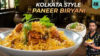 Paneer Dum Biryani | पनीर & आलू की मज़ेदार वेज बिरयानी | Kolkata style Veg Biryani | Chef RanveerBrar