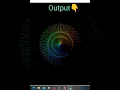 Amazing design in python by using turtle