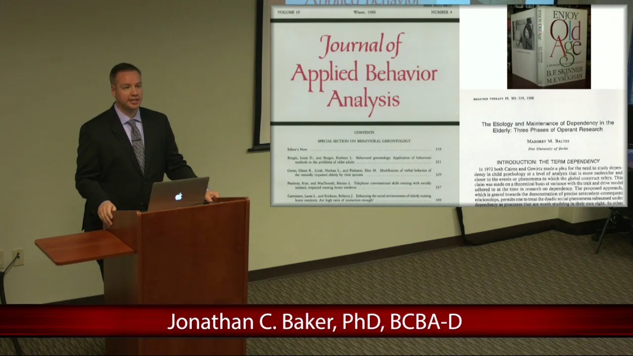 An Introduction to Behavioral Gerontology