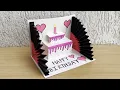 Download Lagu DIY - 3 D Birthday Card | Pop-Up Birthday Card | Special Birthday Card | Easy Cake Card | bday card