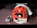 Stihl BR350 backpack leaf blower routine maintenance Step-by-step guide
