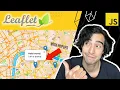 Javascript Interactive Map with Leaflet EASY with Marker Clusters Popups
