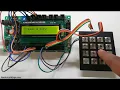 4x4 Keypad interfacing with PIC18F4550