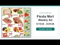 Fiesta Mart Weekly Ad 26 - 26 Top 10 Deals