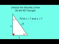 Special Right Triangle 30 60 90