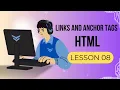 HTML Links Anchor Tags - How to Connect Web Pages Web Development Bootcamp
