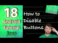 Android App Development Tutorial 18 - How to Disable Buttons Top Secret Strategy Java