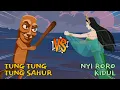 Download Lagu Tung Tung Sahur vs Nyi Roro Kidul | Tung Tung Sahur vs Hantu Level Challenge [S1] | Horror Animation