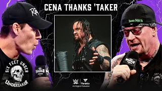 john cena undertaker saved wwe six feet under
