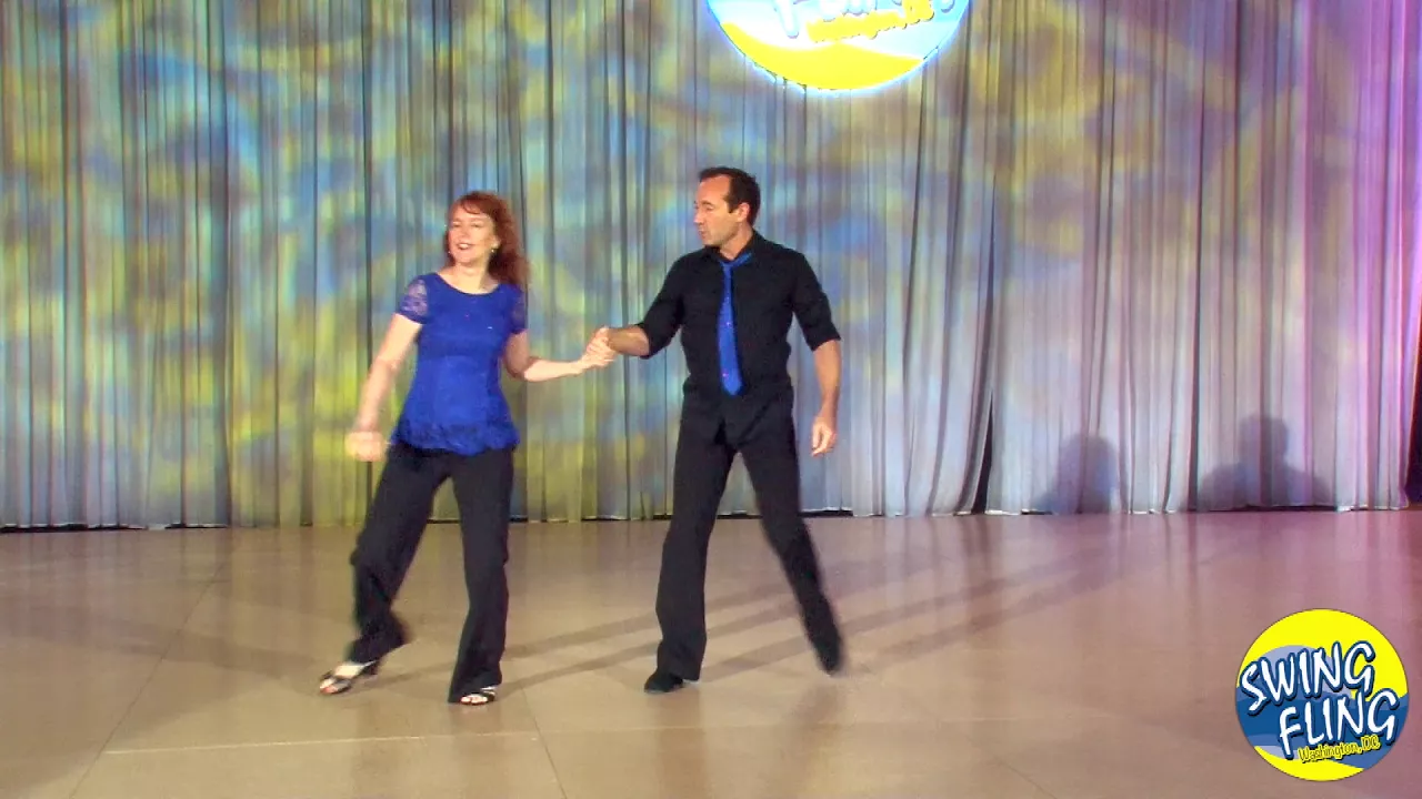 Swing Fling 2017 Pro Am Spotlight Robyn Walker with Steve Wilder