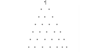 Triangle pattern in java part3