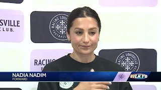 Racing Louisville star Nadia Nadim honors late mother with memorial fund