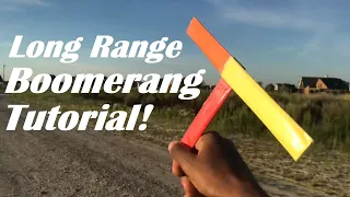 Download How to make a Long Range Paper Boomerang (HD) MP3