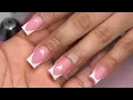 Perfect White French Tip Nails Watch Me Work TheeNailGaloree